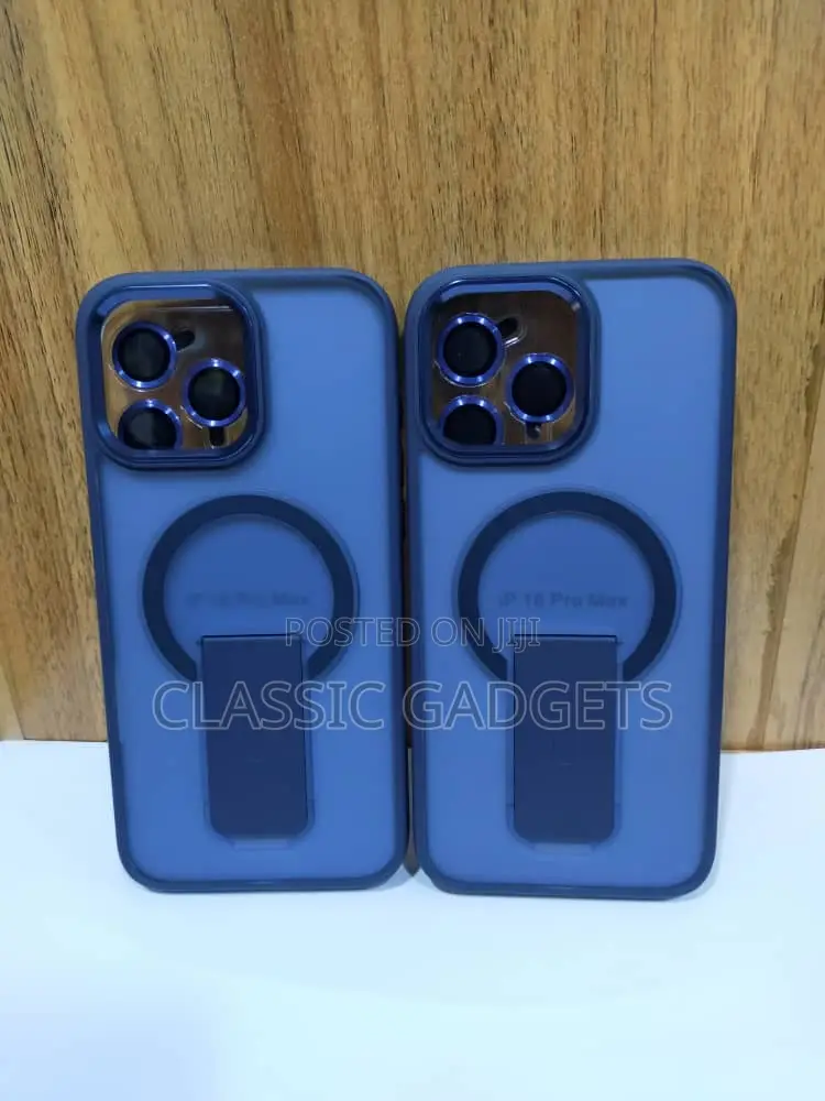 Magsafe Matte Case With Stand for iPhone 16 Pro Max