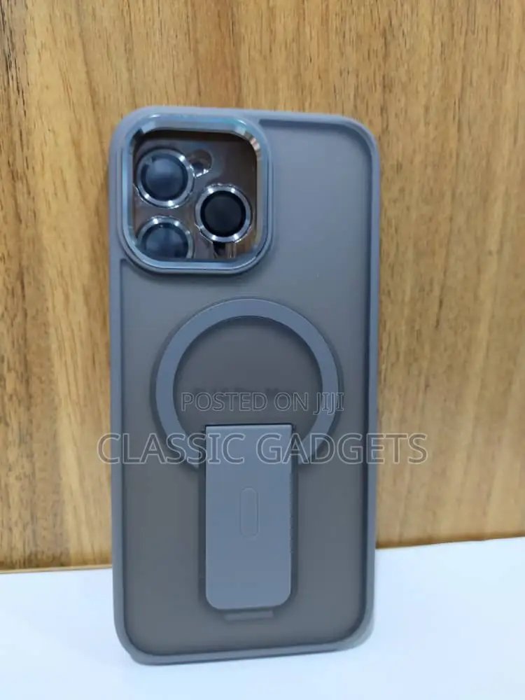 Magsafe Matte Case With Stand for iPhone 16 Pro Max