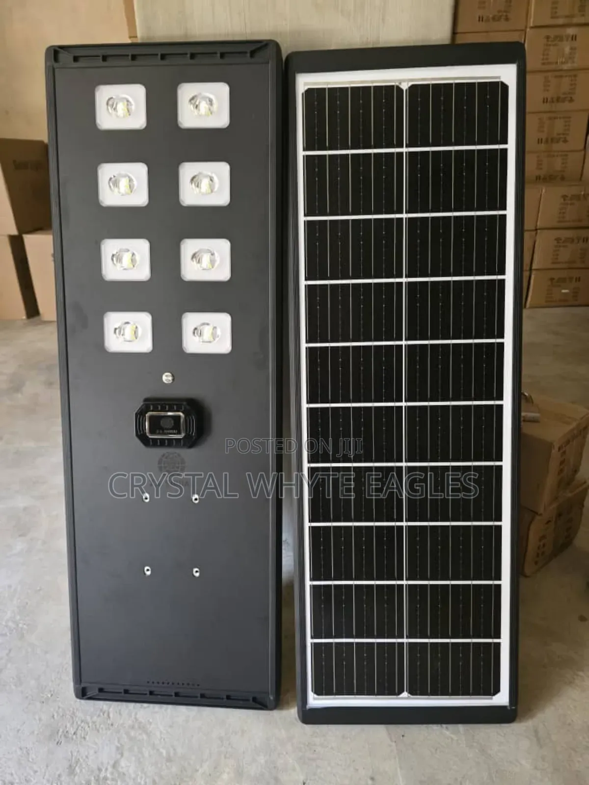 8 Lines Industrial Solar Street Lighting