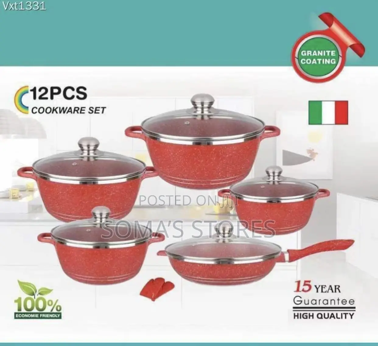 12 PCS Cookware Set