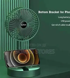 Rechargeable Folding Storage Fan