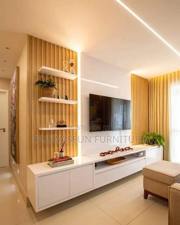 Luxury Tv Console With Light