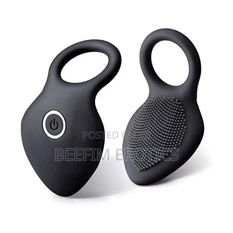 Spiked Heart Rechargeable Penis Ring