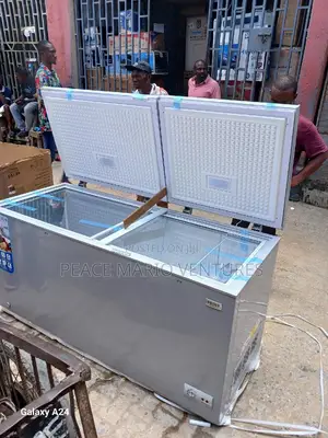 Nexus Double Door Freezer With Transparent Glass 600litres