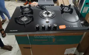 Multi-cooking 4 Gas +1 Electric Polystar Built-in Gas Hob