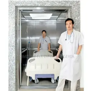 Inside Hospital Elevator