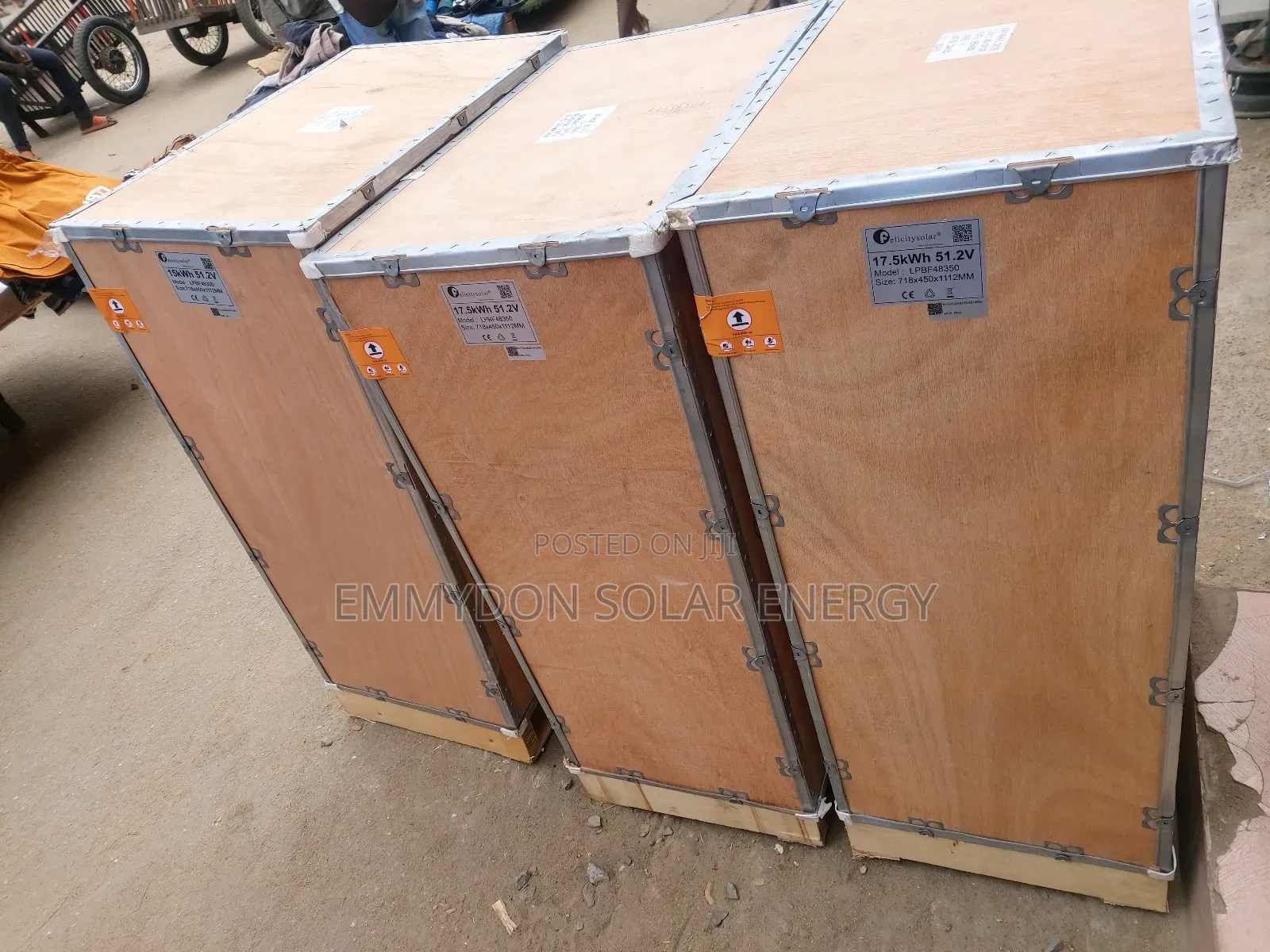 Felicity Lithium Iron Battery 17.5kwh 51.2V