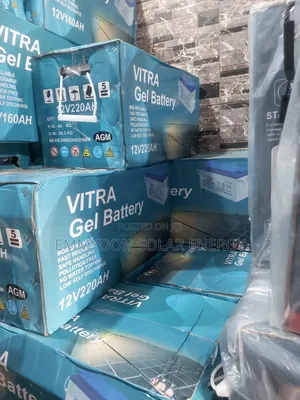 Original Vitra Gel Battery 220ah 12v