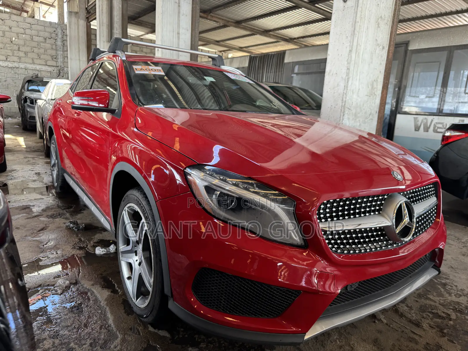 Mercedes-Benz GLA 250 2015 Red