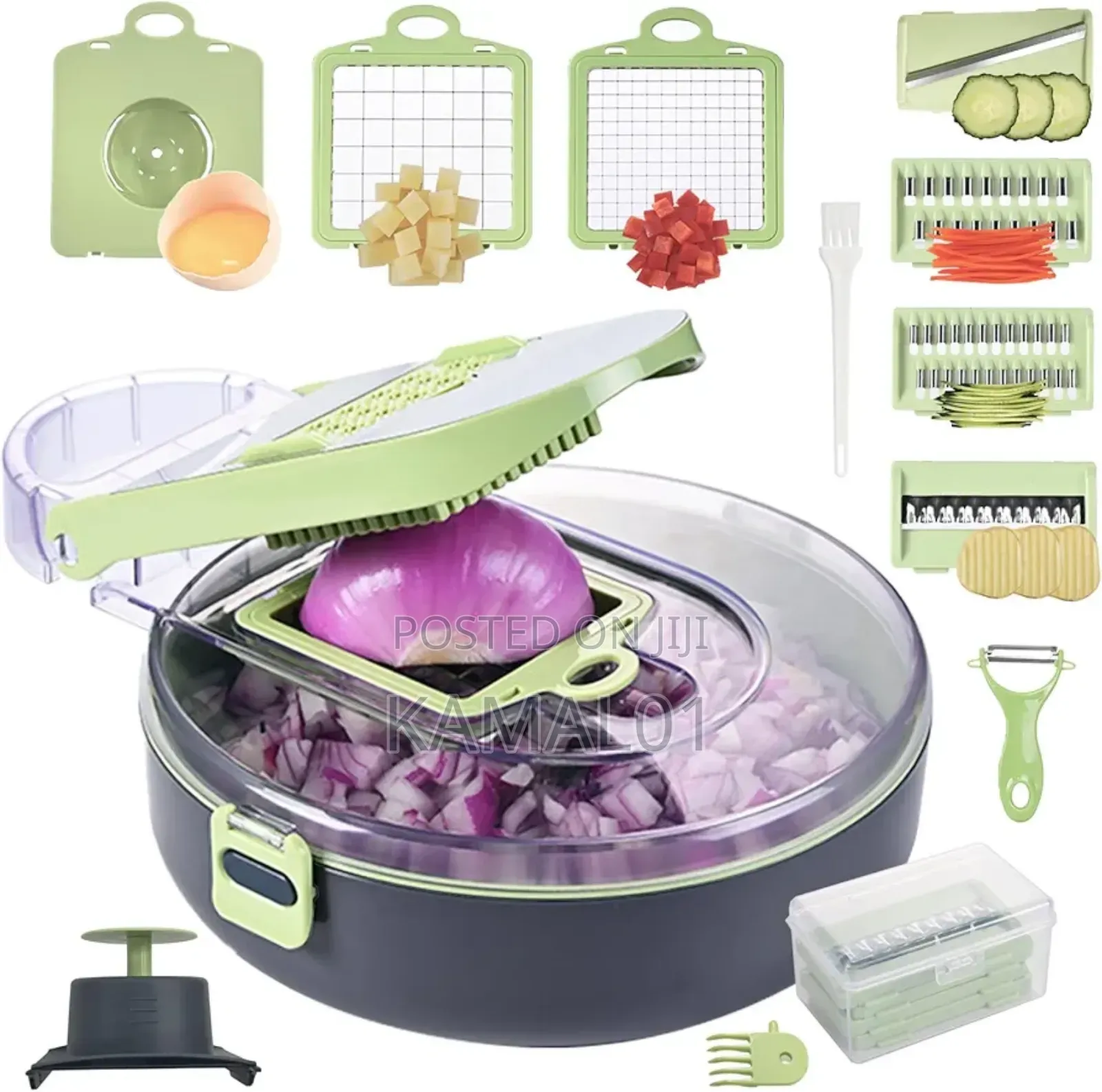 9 in 1 Vegetable Cutter Multifunctional Kitchen Cutting Tool