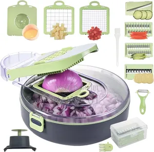 9 in 1 Vegetable Cutter Multifunctional Kitchen Cutting Tool