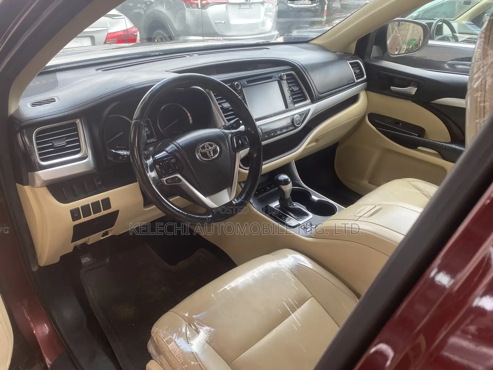 Toyota Highlander 2015 Red