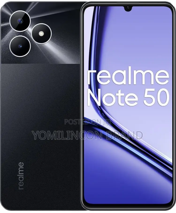 New Realme Note 50 64 GB Black