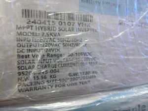 Yohaco 2.5kva 24V Hibrid Inverter