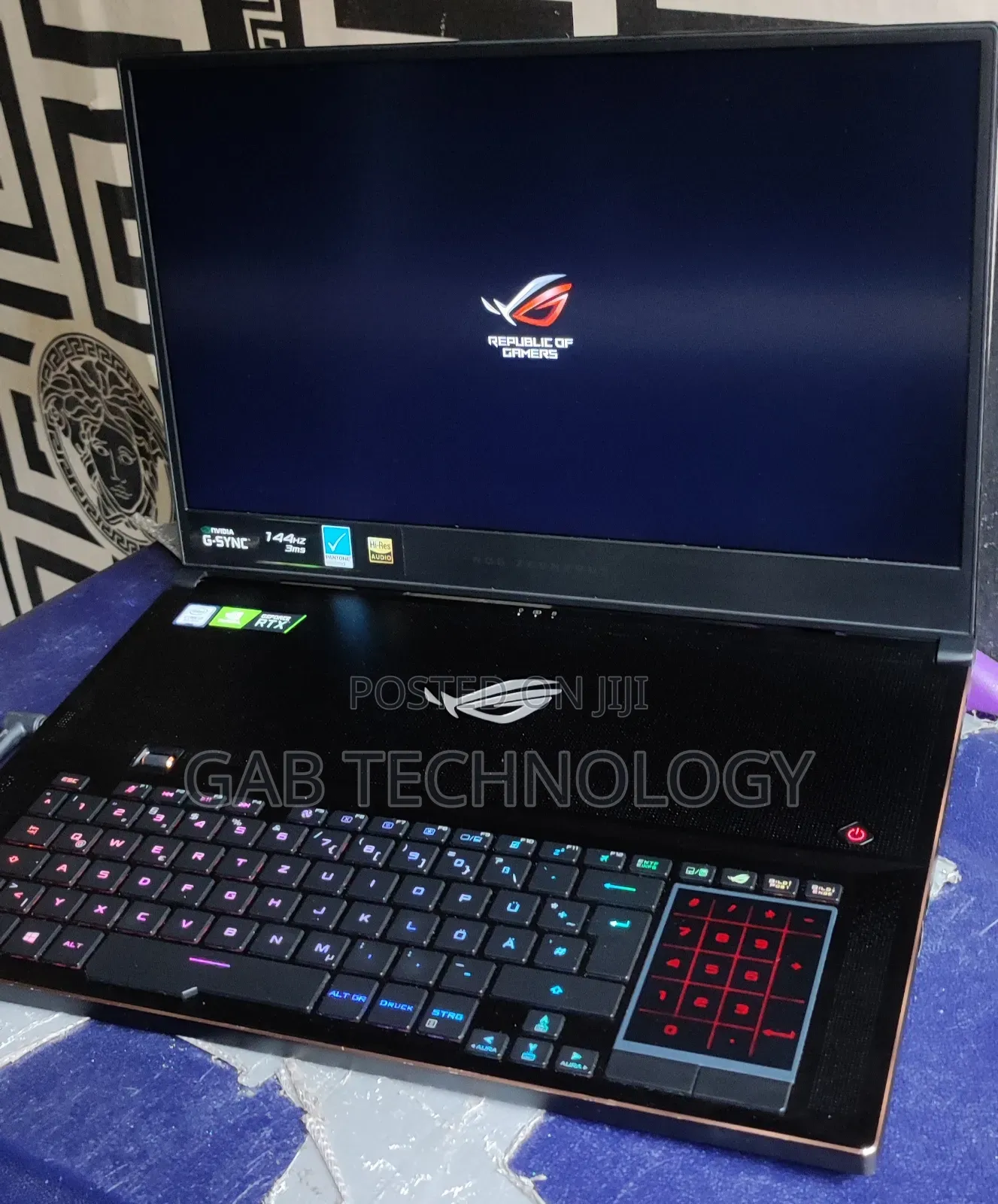 Laptop Asus ROG Zephyrus S GX701 16GB Intel Core I7 SSD 1T