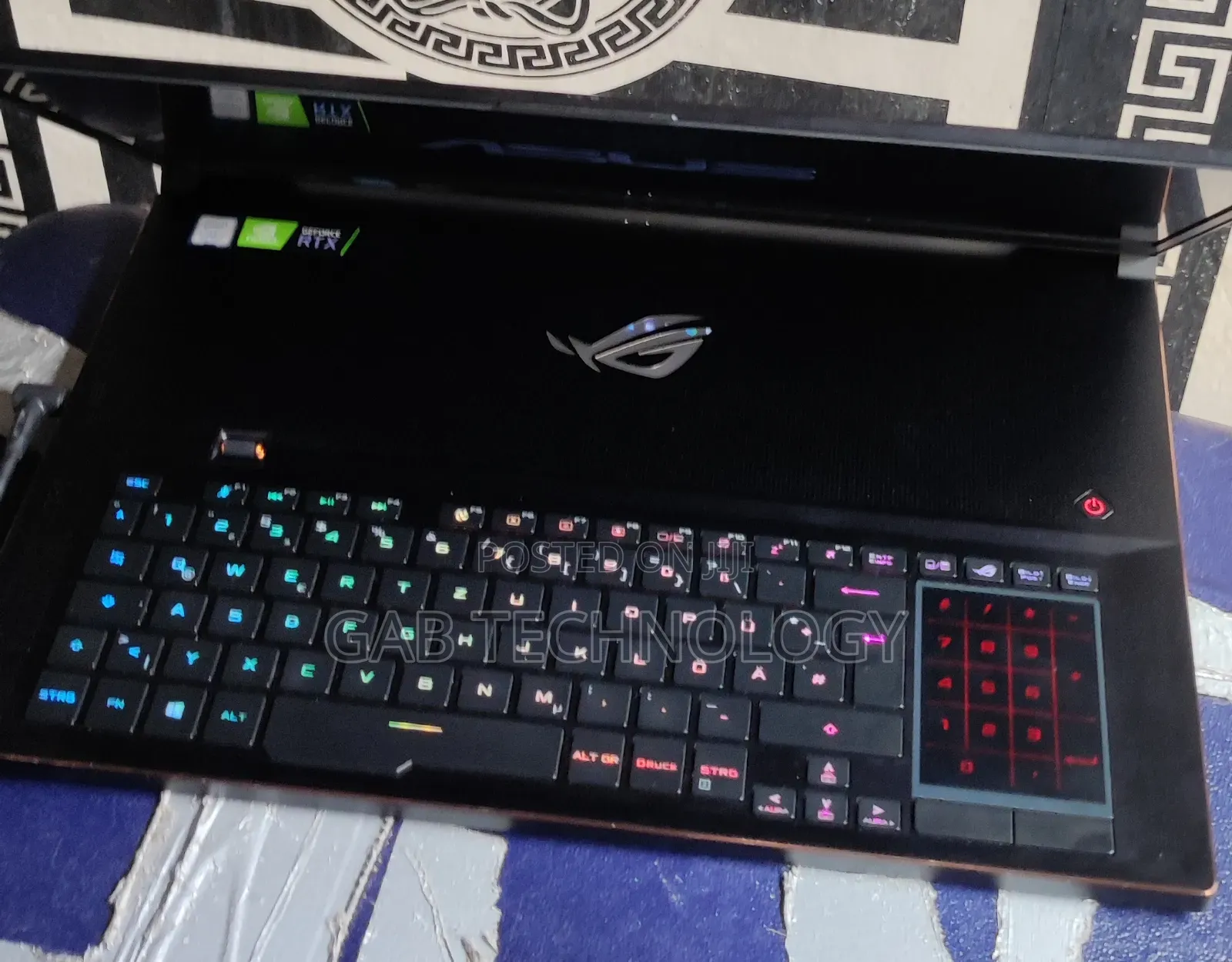 Laptop Asus ROG Zephyrus S GX701 16GB Intel Core I7 SSD 1T