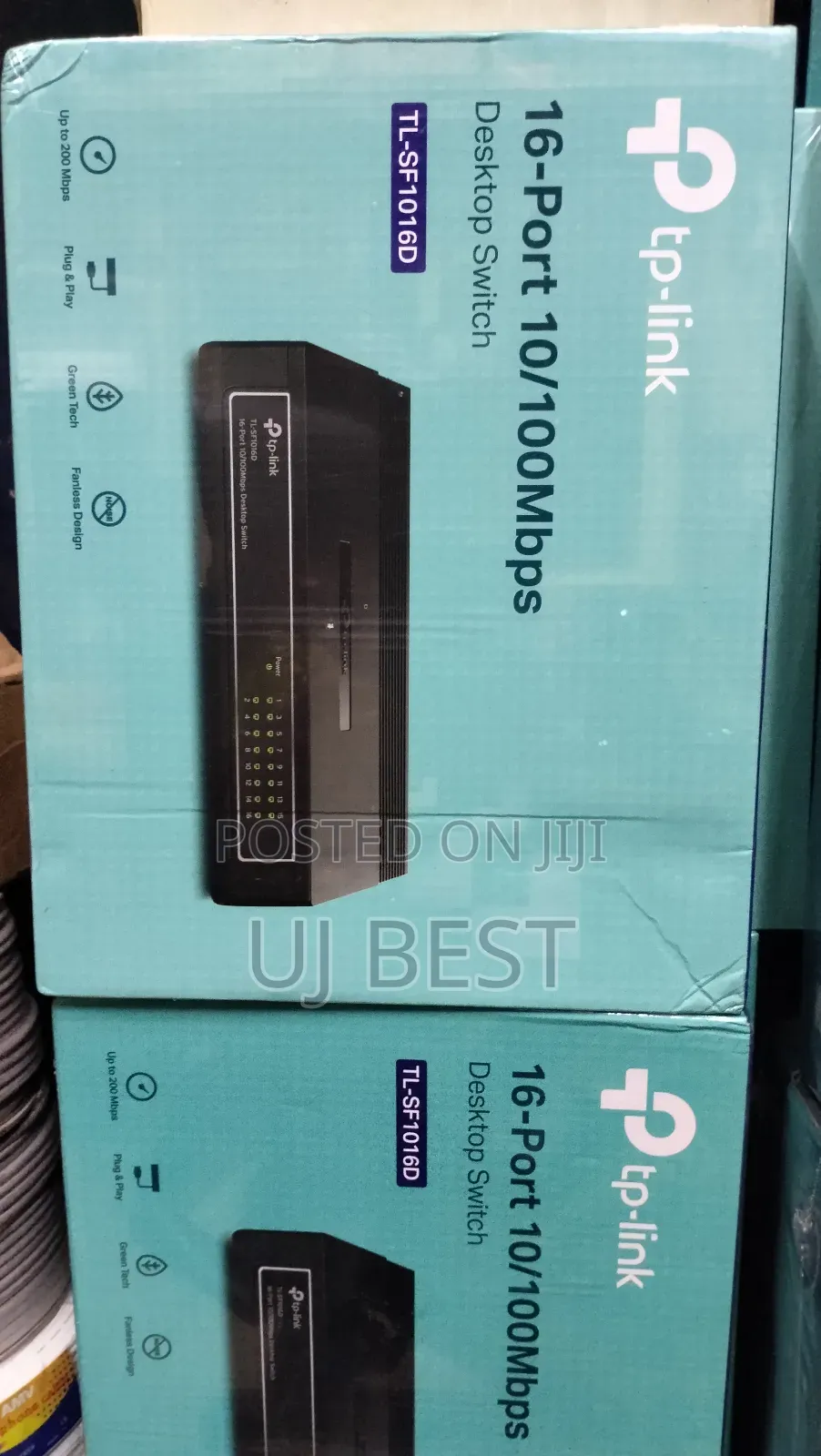 Tp-Link Tl-Sf1016d 16-Port Fast Ethernet Unmanaged Switch