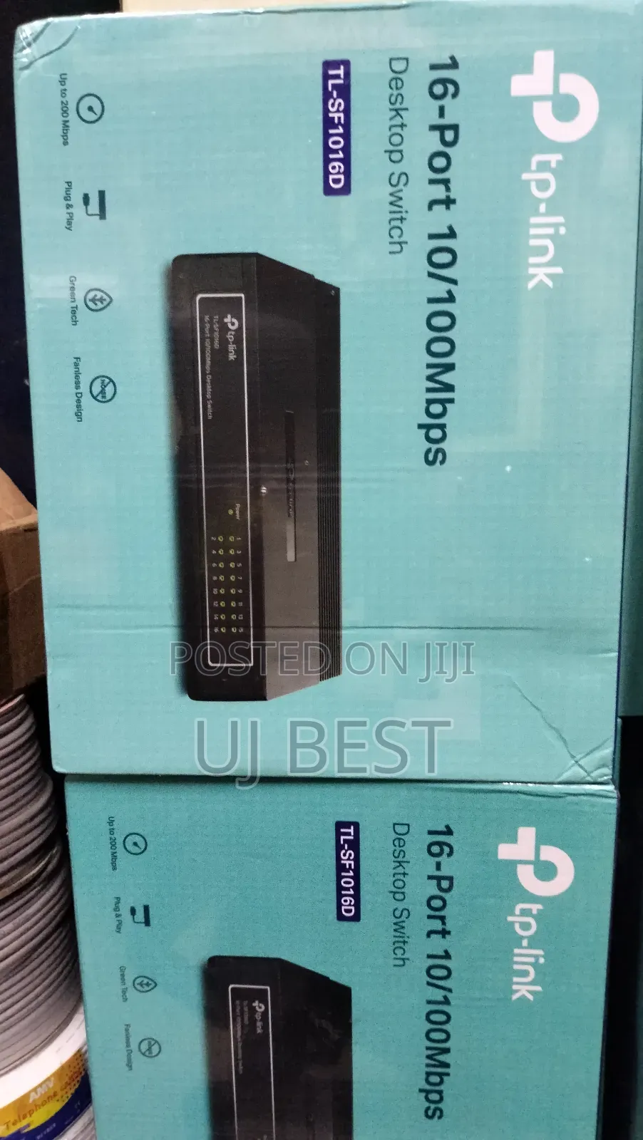 Tp-Link Tl-Sf1016d 16-Port Fast Ethernet Unmanaged Switch