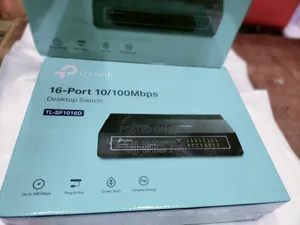 Tp-Link Tl-Sf1016d 16-Port Fast Ethernet Unmanaged Switch