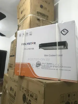 Best Pv-Jy6015b Polystar 2in1 Slim Cook Hood+Remote Control