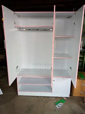 3doors Walldrobe With Shoes  Rack