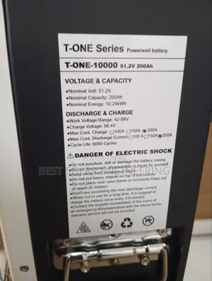 10kwh Lithium Battery (51.2v) Taico