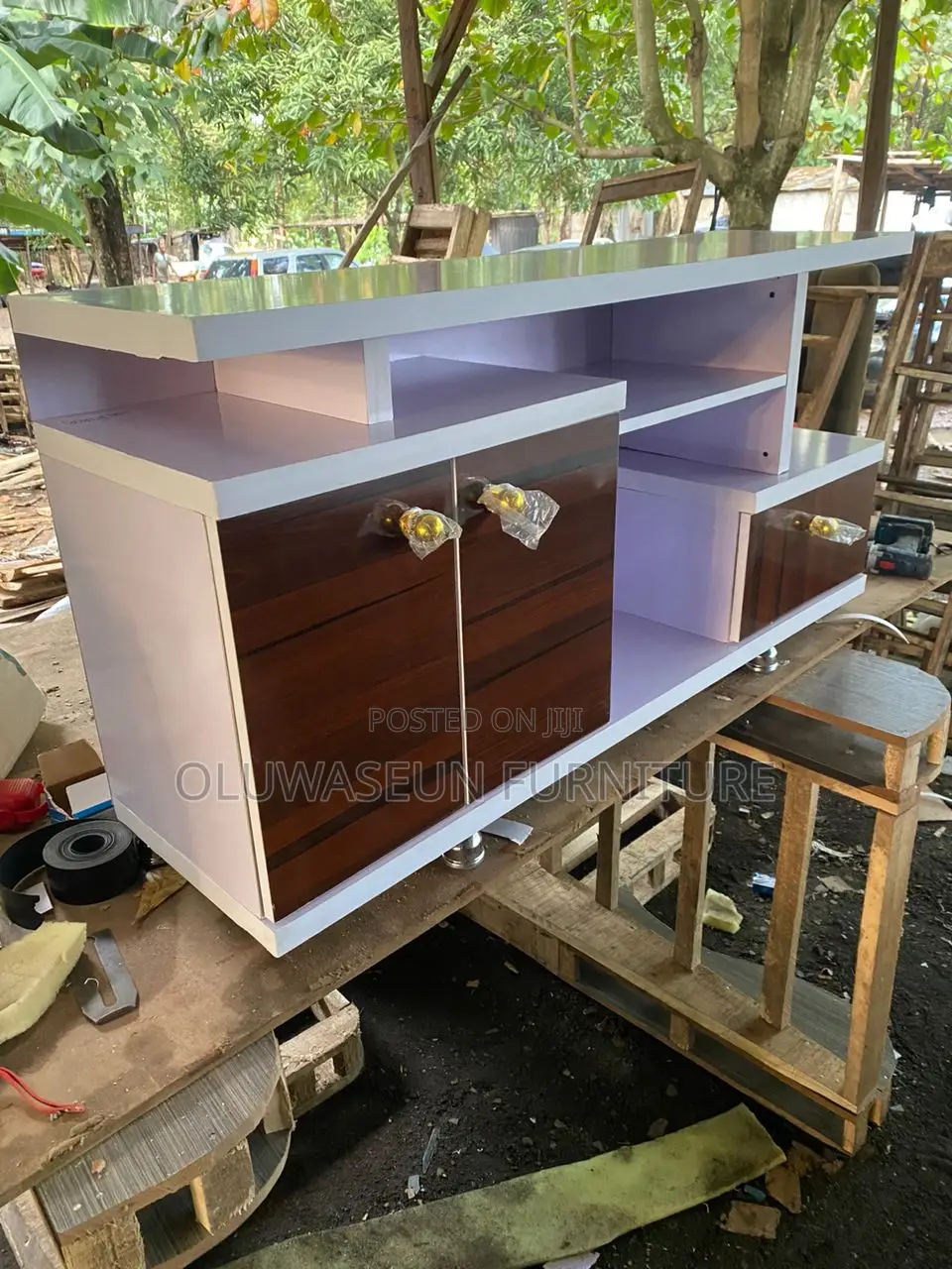 TV Shelf With Drawers
