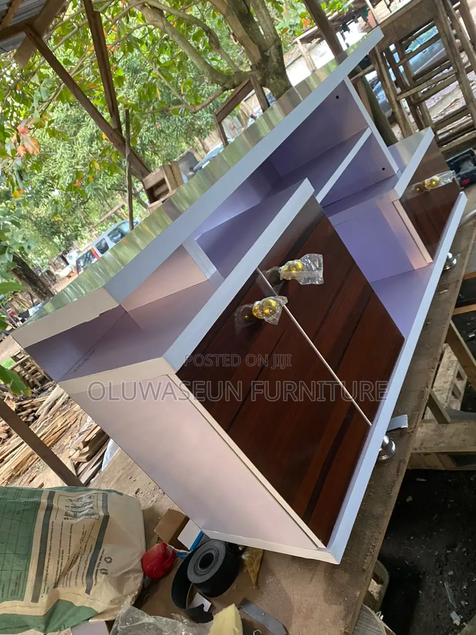 TV Shelf With Drawers
