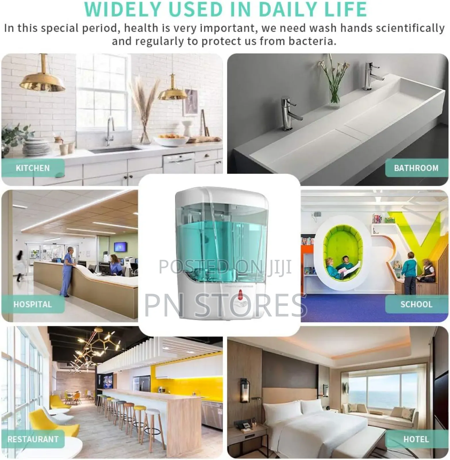 Wall Mount Automatic Soap Dispenser
