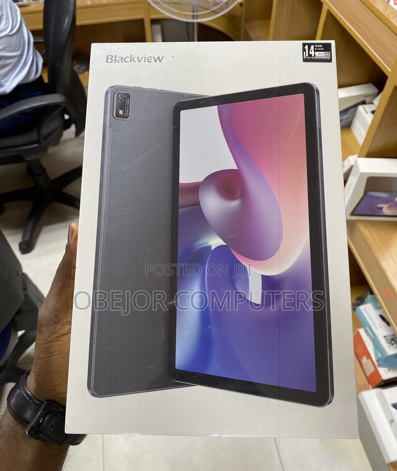 New Blackview Tab 15 256 GB Gray