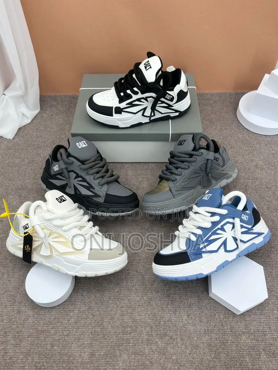 Caft Big Chunky Lace Sneakers