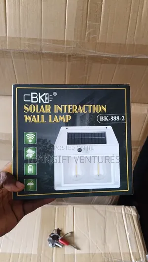 Photo - Double Wall Solar Rechargeable Sensor Security Light