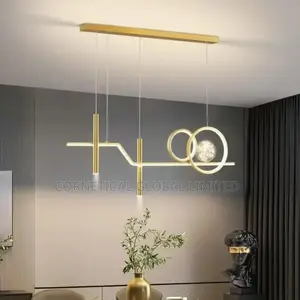 Modern Quality Luxury Gold Nordic Ring Led Chandelier Light