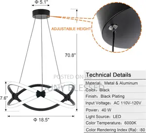 Modern LED Chandelier