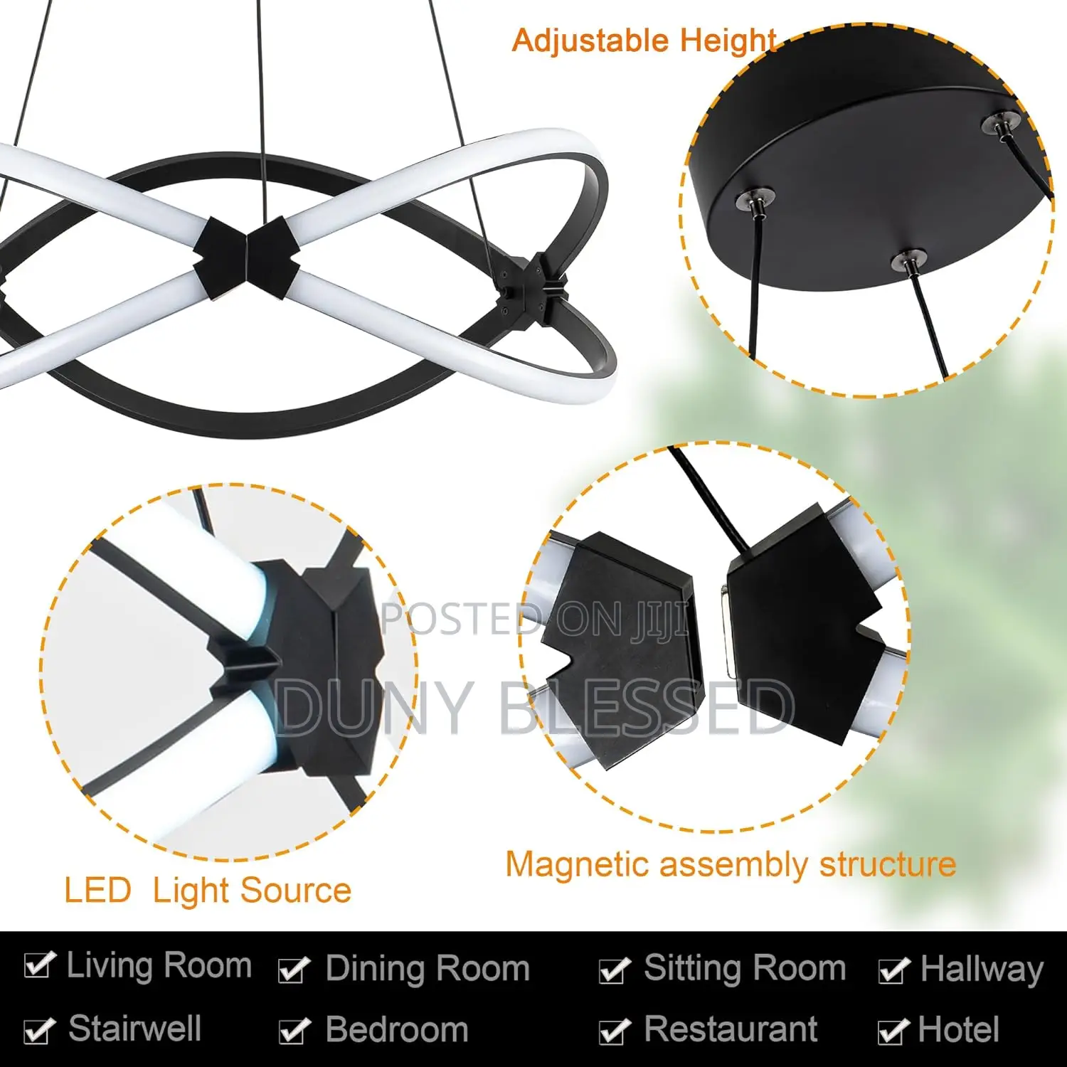Modern LED Chandelier