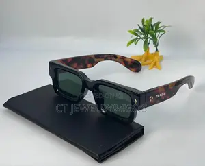 Exclusive Black Stylish (Prada) Sunglass for Unisex