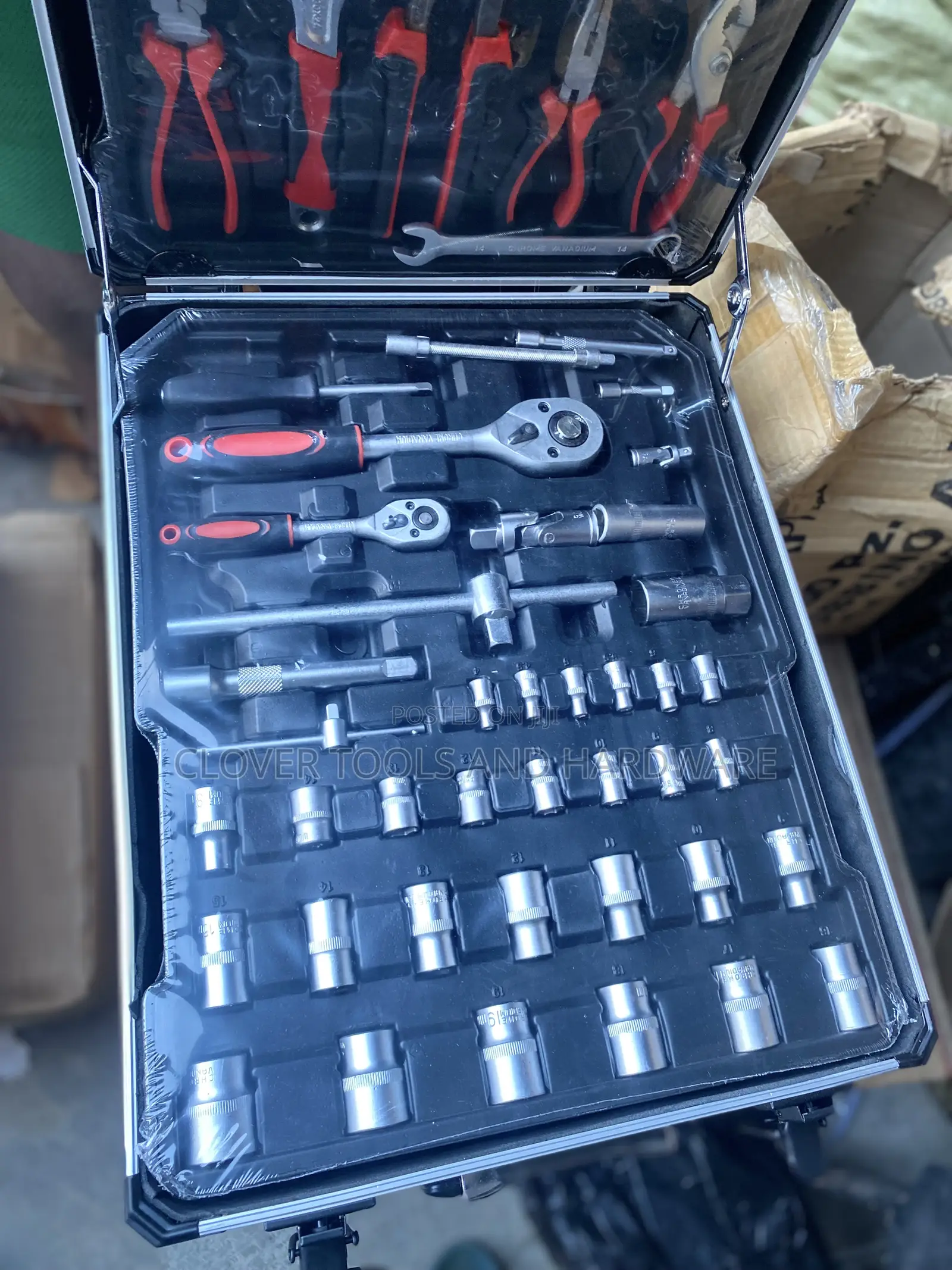 699 PCS Tools Box Electrical and Mechanical Complete Box