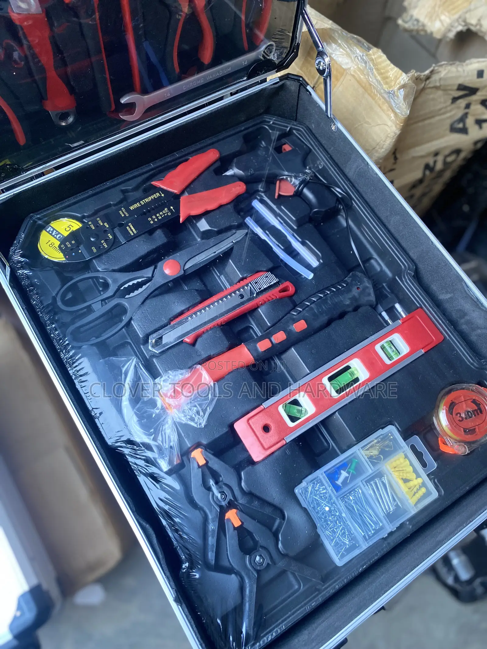 699 PCS Tools Box Electrical and Mechanical Complete Box