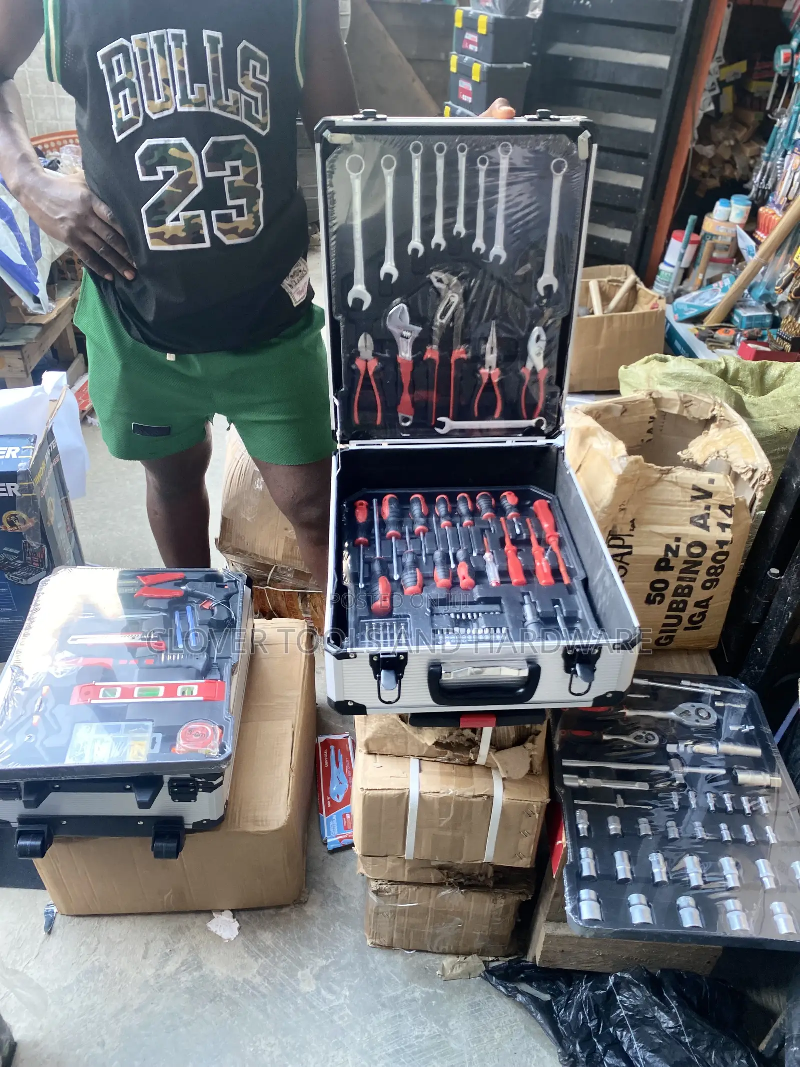 699 PCS Tools Box Electrical and Mechanical Complete Box
