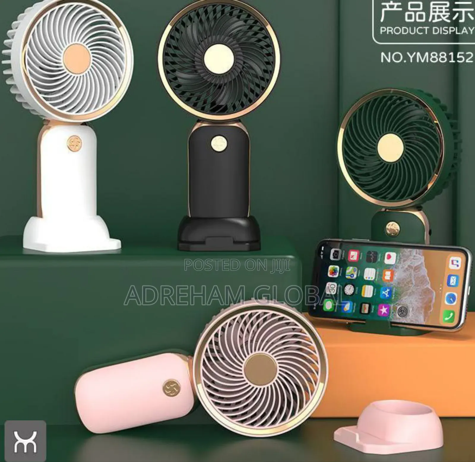 Mini Rechargeable Hand Fan