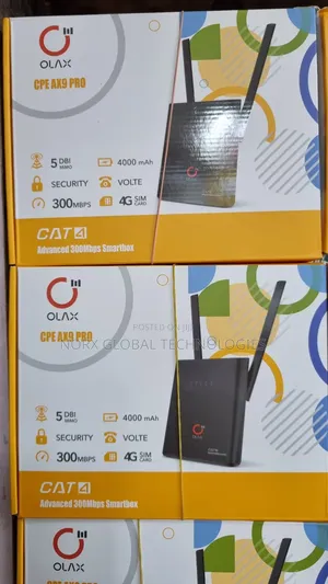 Olax Universal 4g Sim Router With Battery