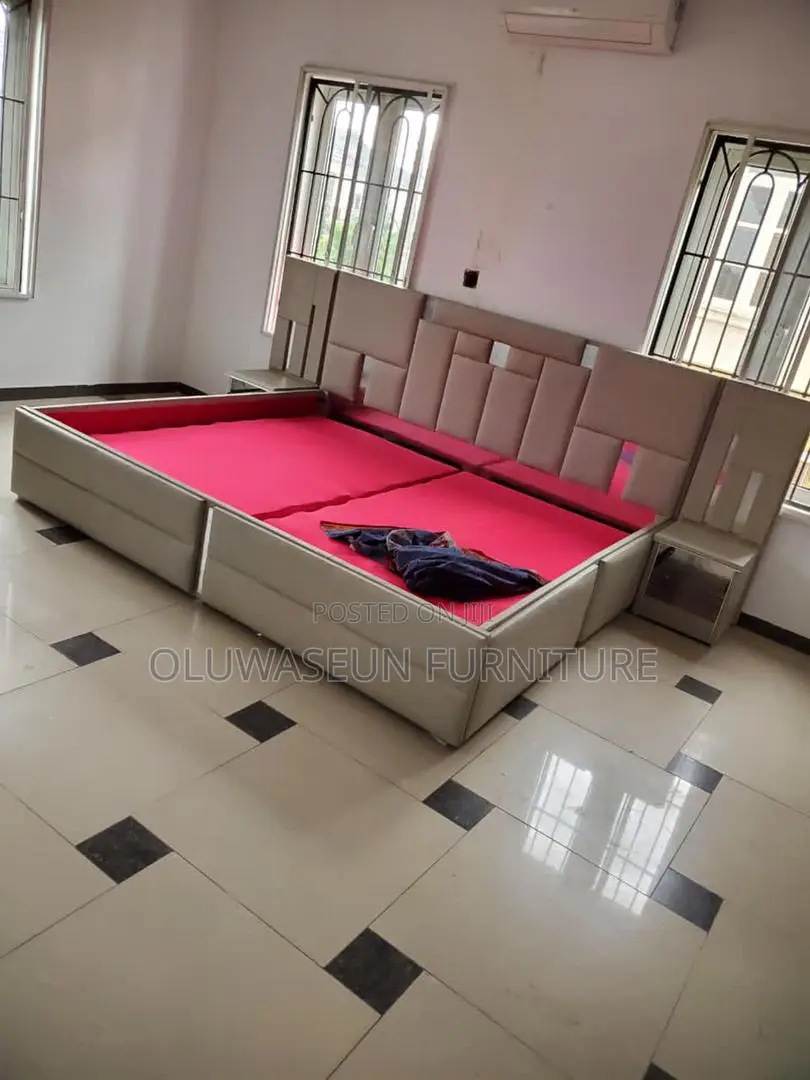 6by6 Bed Frame With Bedside