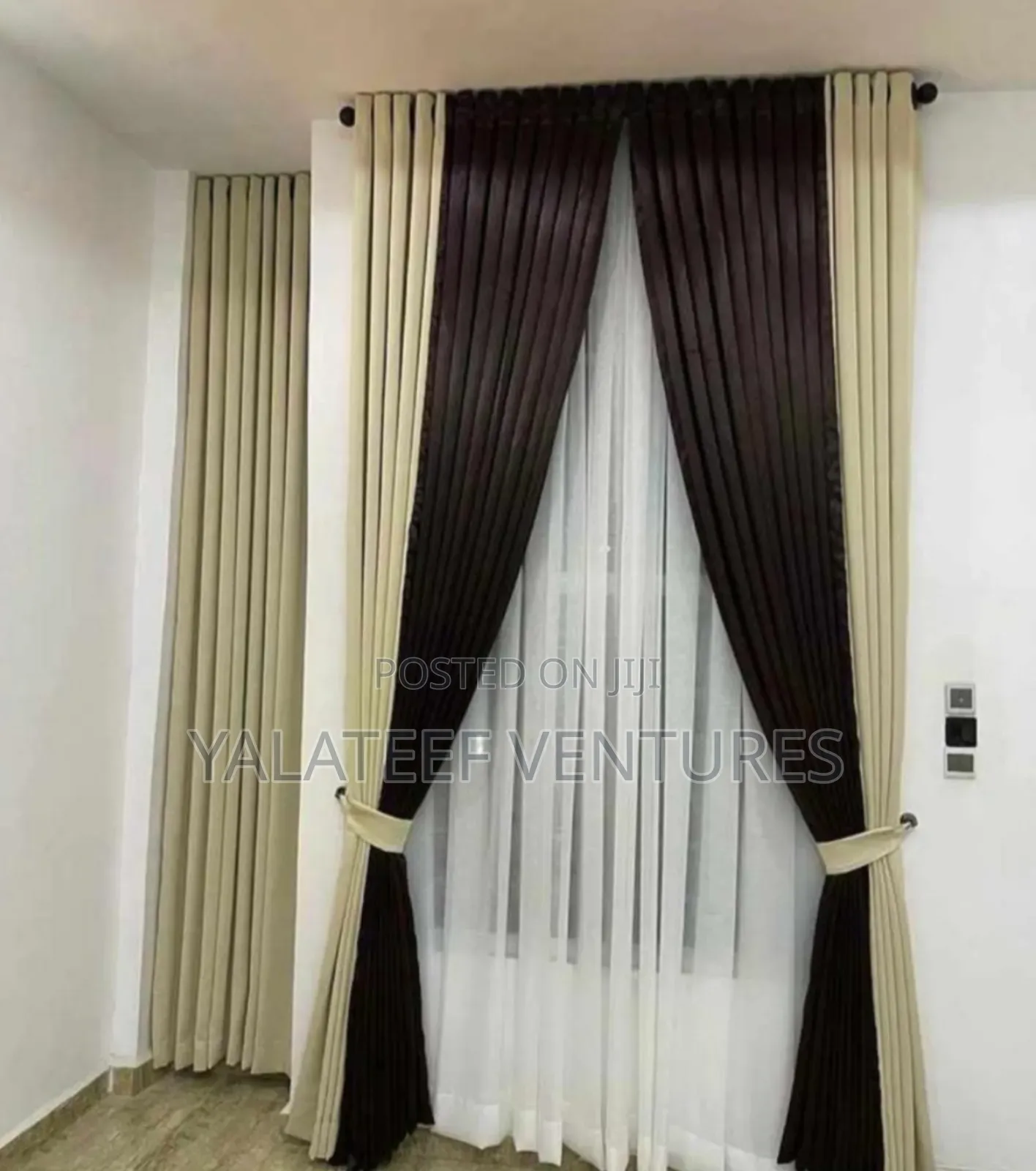 Imported Turkish and Stock Curtains (Per Yard)