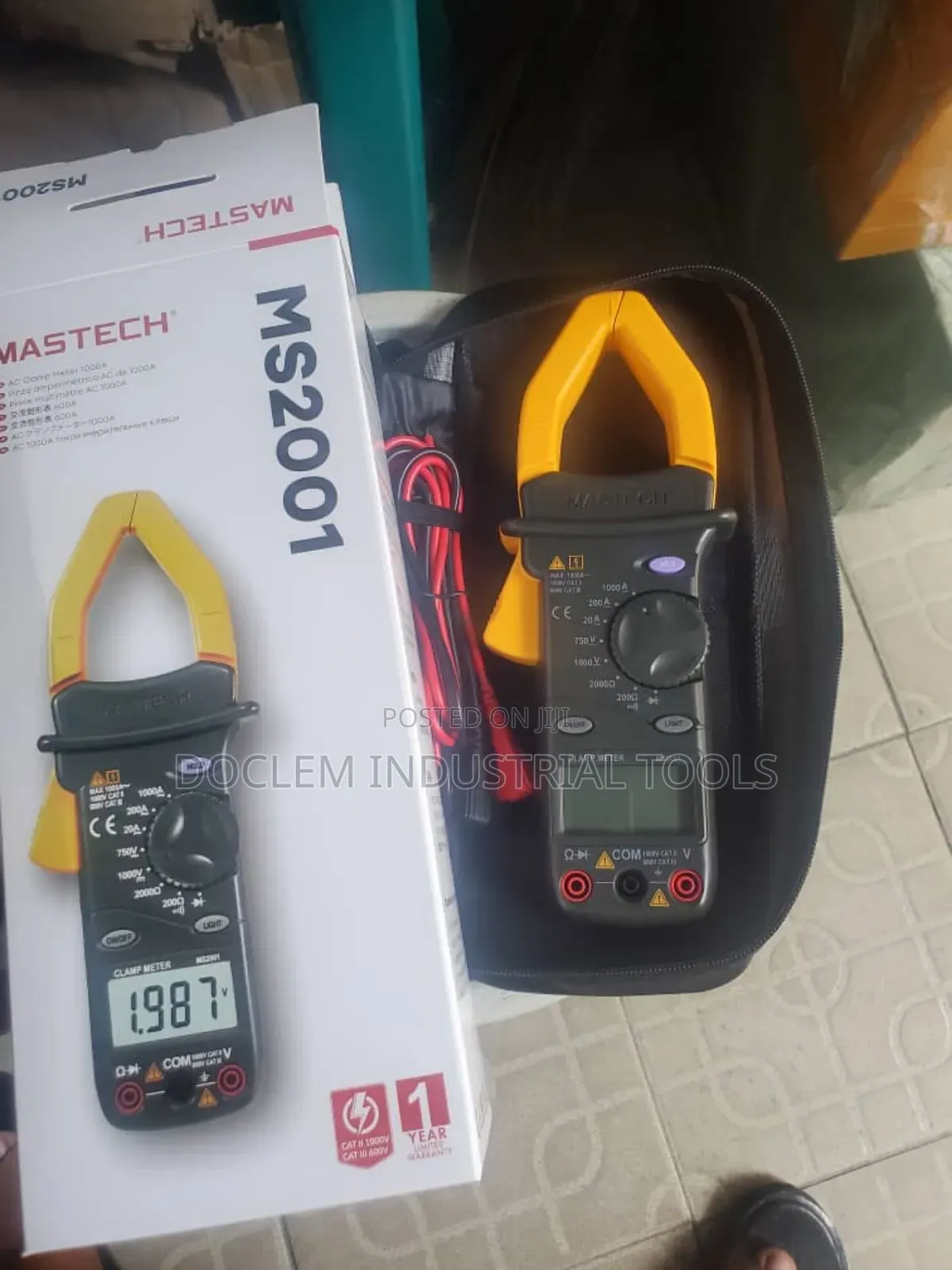 2001 Digital Clamp Testing Meter