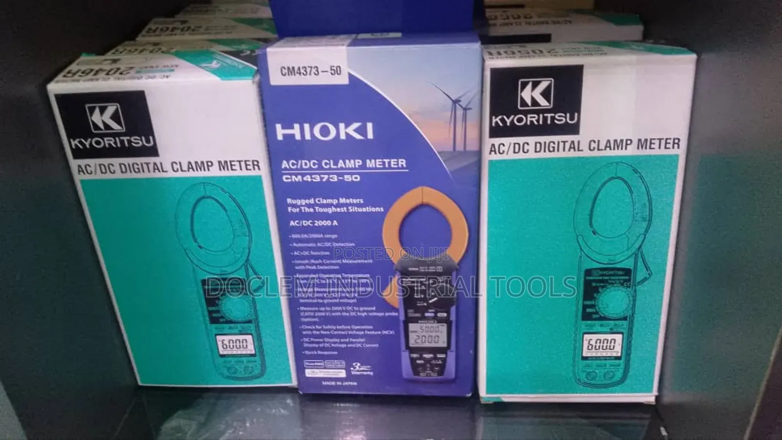 AC/DC Digital Clamp Testing Meter