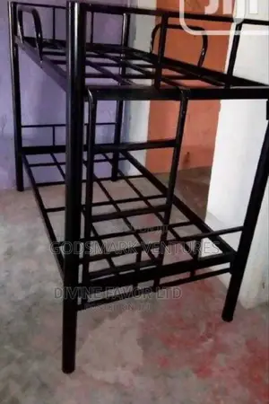 Strong Metal Bunk Bed 6 by 3 Feet.