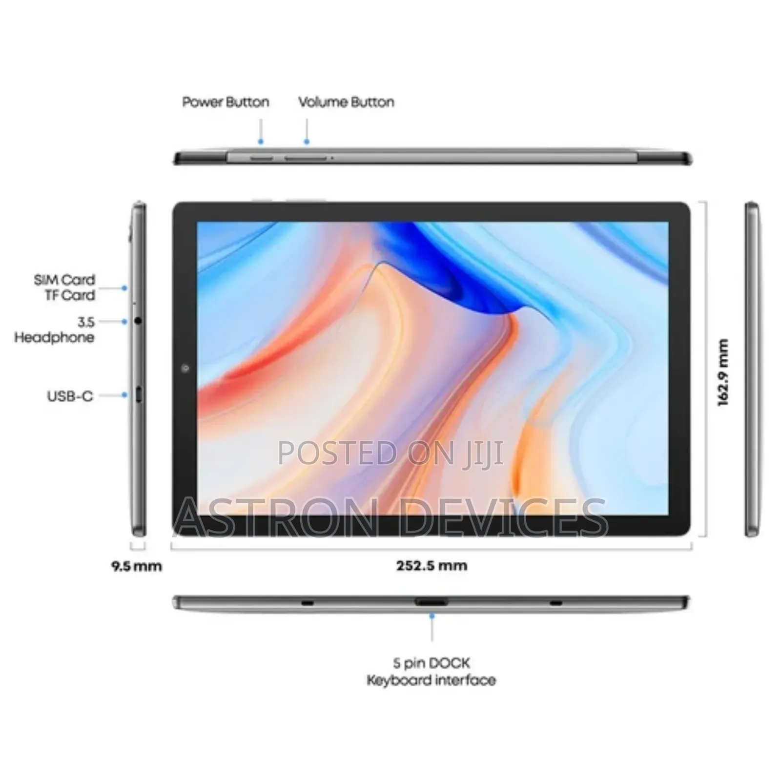 Chuwi HiPad LTE 128 GB Gray