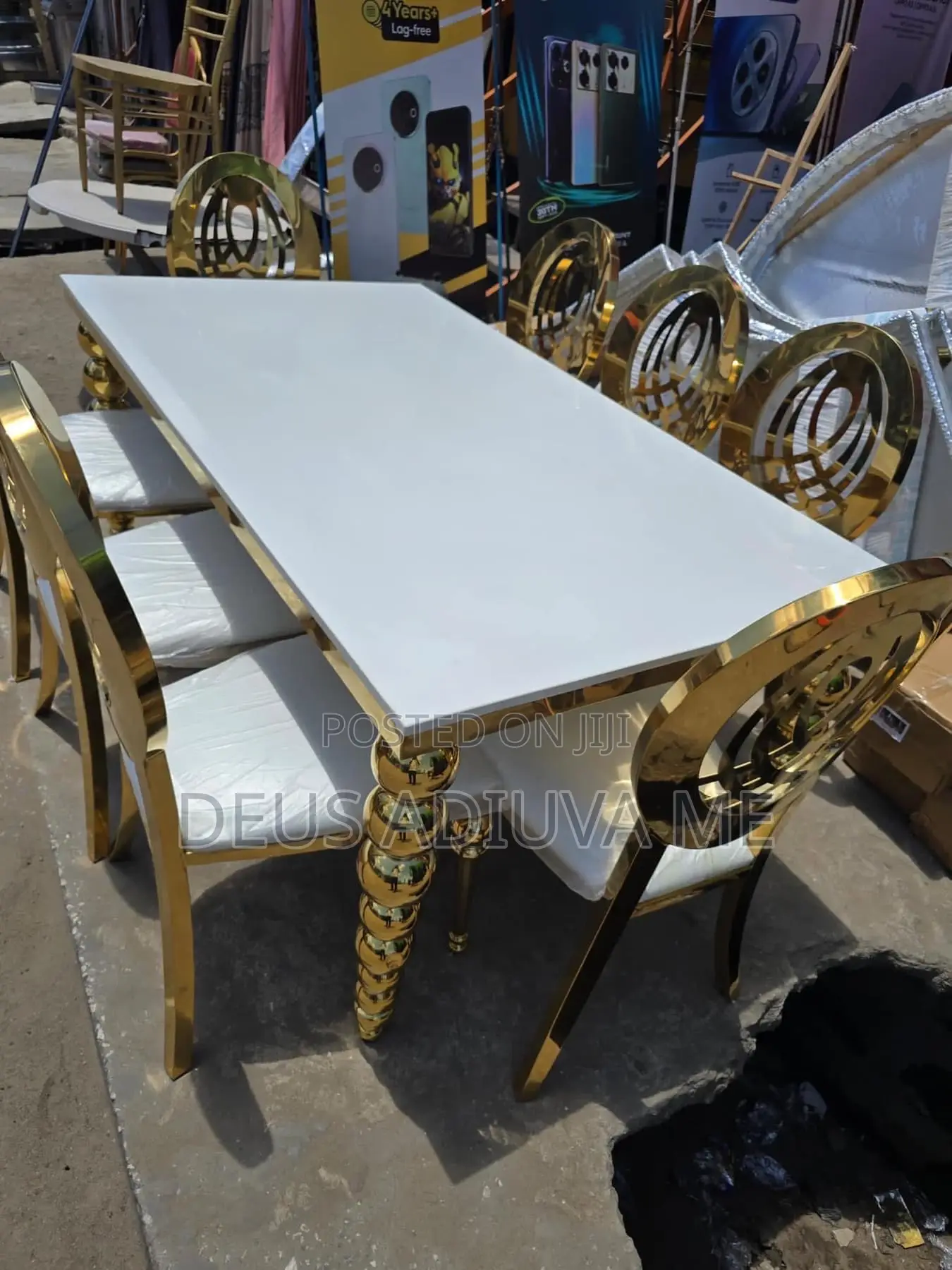 Event Chair and Table