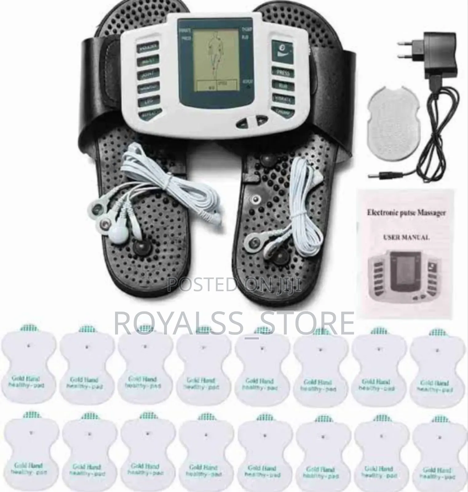 Top Quality LCD Electronic Pulse Lymphatic Massager