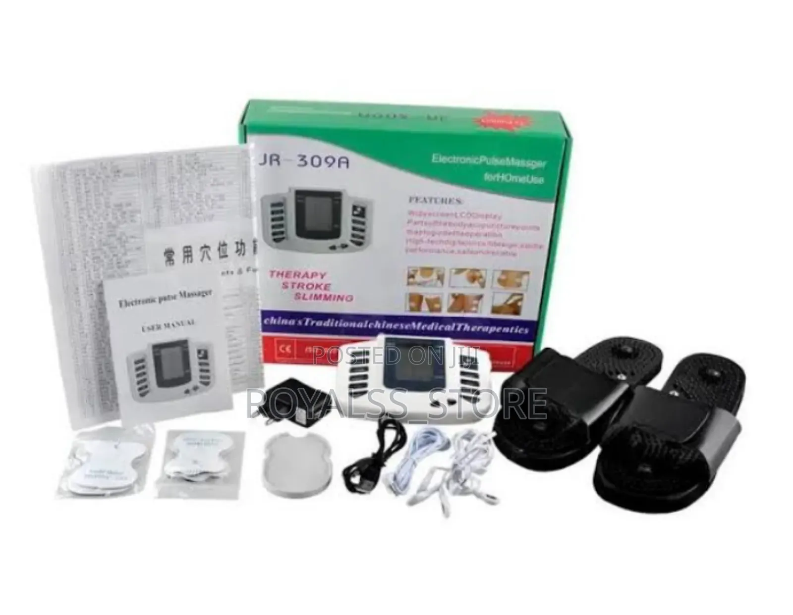 Top Quality LCD Electronic Pulse Lymphatic Massager